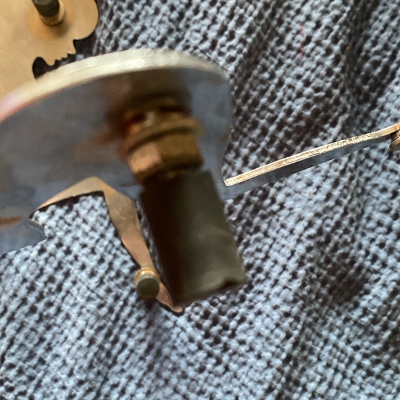 Vintage Chrome Truck Mascot Silhouette of Retro Naked Woman Ornaments 60-70's 🎁 - Picture 9 of 10